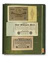 (CURRENCY--GERMAN INFLATIONARY.) Dokumenten-Sammlung. Anno 1923. Das Katastrophenjahr.